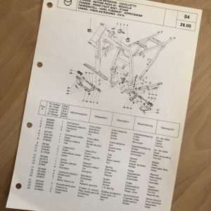 Gilera Dakota Ersatzteilkatalog Teil 1