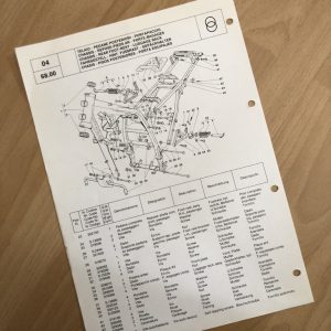 Gilera XRT Ersatzteilkatalog Teil 1
