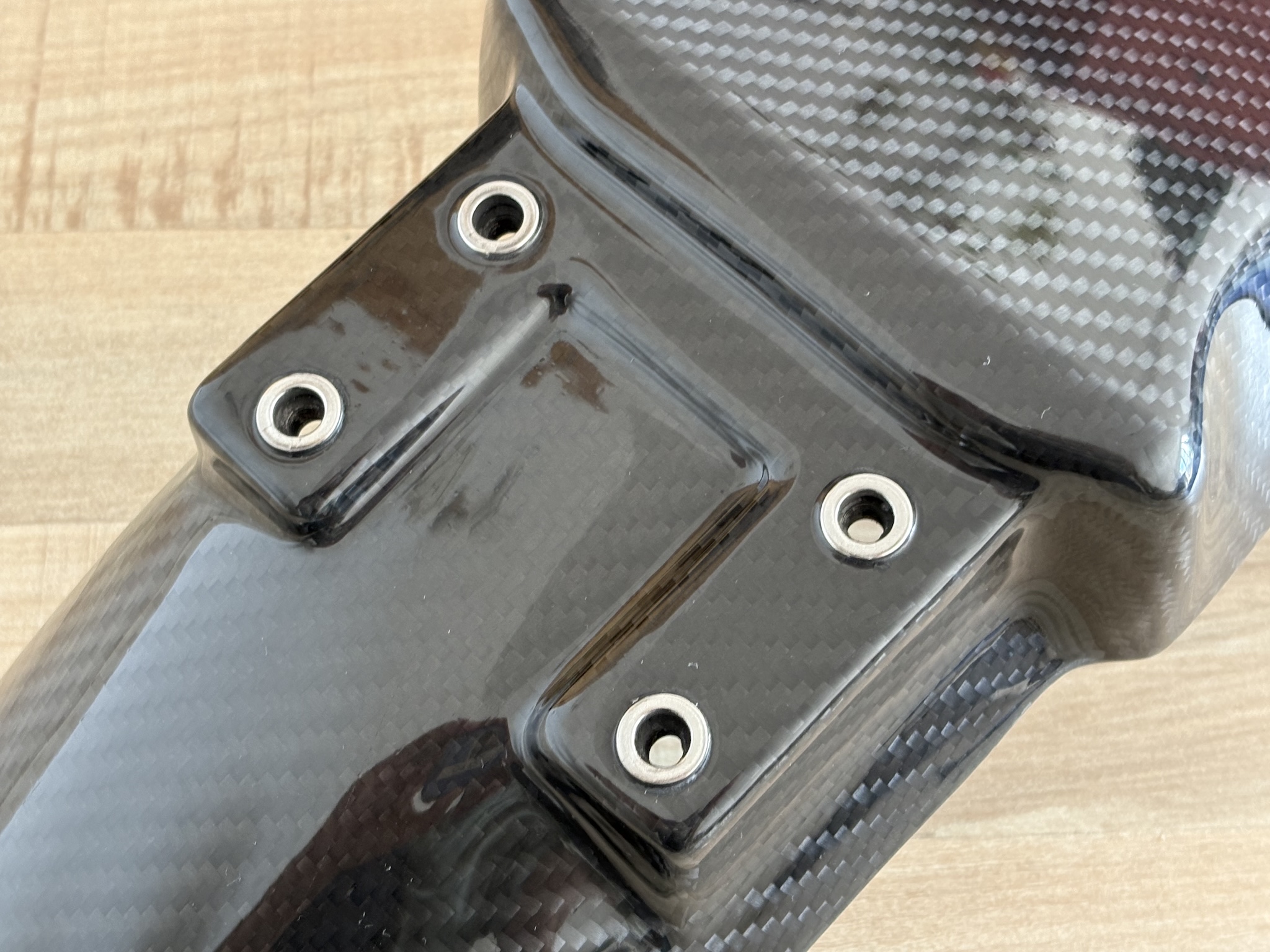 Gilera Saturno Front Fender Kotflügel Carbon
