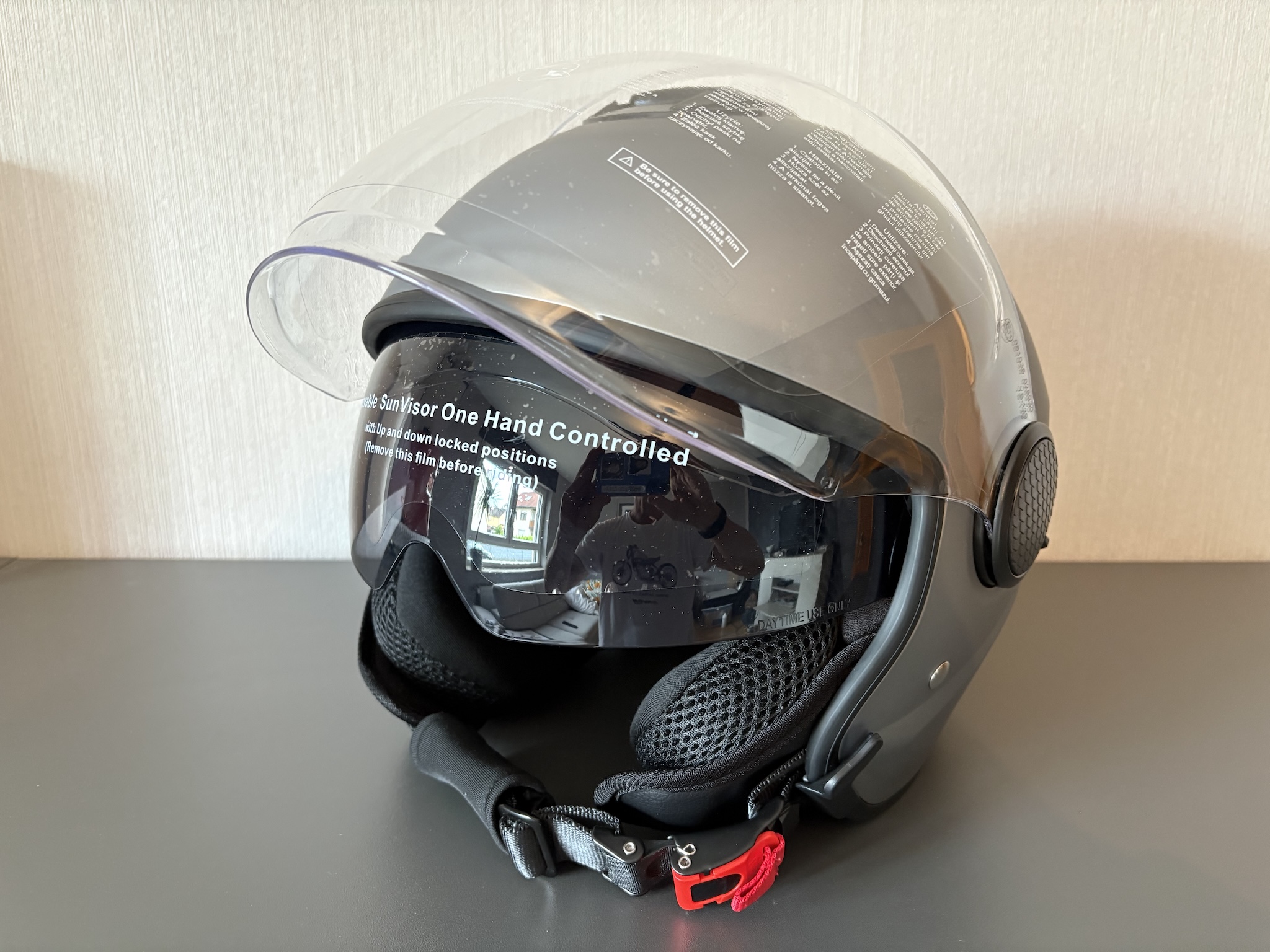 YS Helmets OF 839 Silber