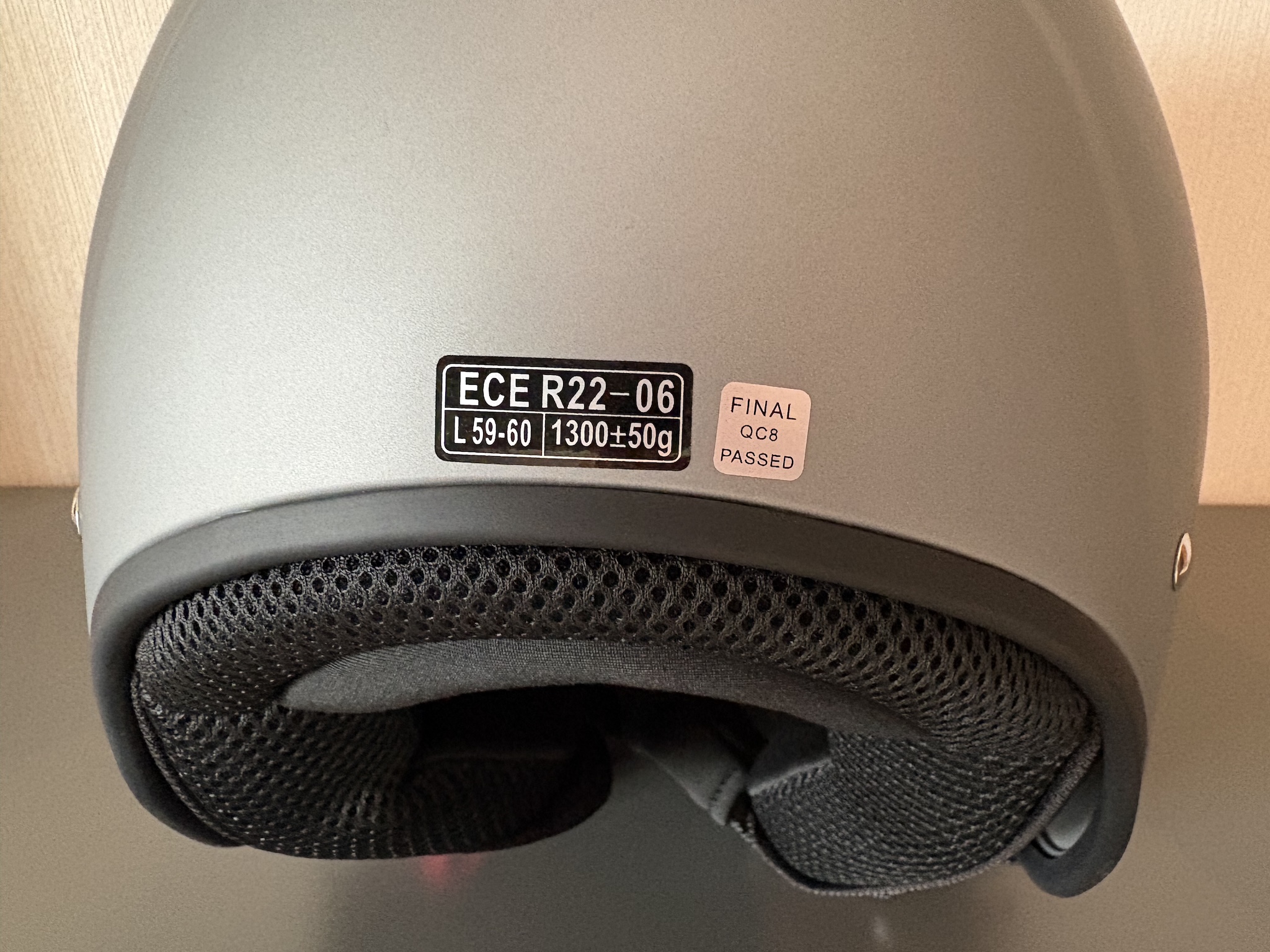 YS Helmets OF 839 Silber